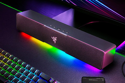 #002Υͥ/Razer40cmθ륵ɥСLeviathan V2 Xפȯɽ֥եάѥȥǥ