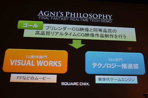 CEDEC 2012ϥᥤ󥰥֡Agnis Philosophyסˤμ奲२󥸥Luminous StudioפȤäѥǥ⡤γȯ 