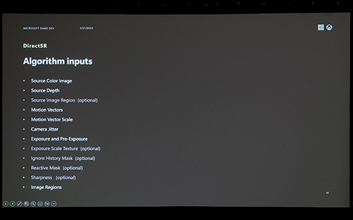  No.009Υͥ / GDC 2024DLSSFSRXeSSʤΩĶѤ򥲡೫ȯԤ䤹Microsoftο͡DirectSRפȤϡ