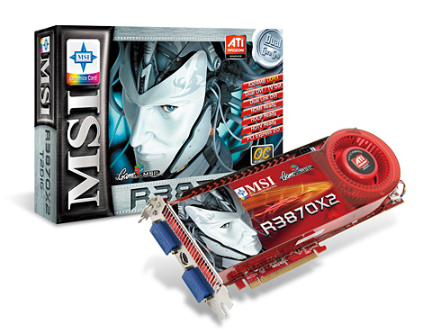 MSIååǤATI Radeon HD 3870 X2ɤȯ