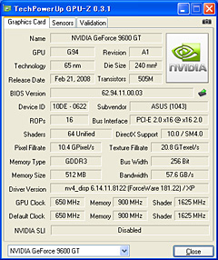 #007Υͥ/ŸפPalitGeForce 9600 GTɤ̤ΥåȤϤʤȥѥեޥ󥹤̥