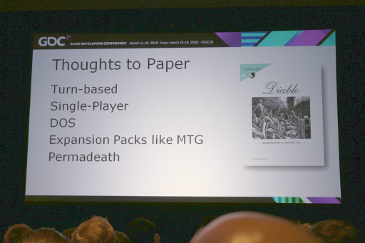  No.006Υͥ /  GDC 2016ϺǽδǤϥRPGäȥϻ̾顣Diablo20ǯޤΥ꡼ɥץޡ볫ȯʪ