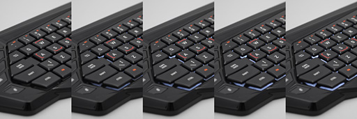 画像集#018のサムネイル/Mad Catz「S.T.R.I.K.E. M」レビュー。PCとMac，Android，iOS対応の“見た目最重視”なBluetoothキーボードをPS4で使ってみた