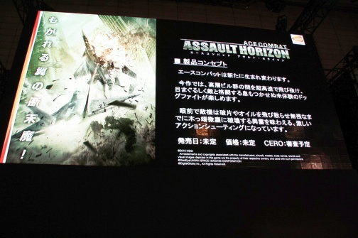 #041Υͥ/TGS 2010ϡPROJECT DARKסACE COMBAT ASSAULT HORIZONפʤɡ򲡤SCEץ쥹٥ȡ2֤ˤ錄륤٥ȾϤ