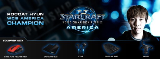 #001Υͥ/Team ROCCAT°HyuN꤬SC2פWCS America Season1ɤͥ