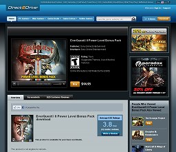 #002Υͥ/EverQuest IIפΡɡŵƥĤåȥѥåDirect2Driveפˤƴָ档ʤ1300ߡ