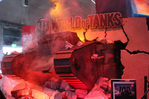 gamescomϡWorld of Tanksפϡо100ǯǰ٥Ȥ󡣥ߤMk.I֤˾äơ襤θ褦