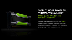  No.009Υͥ / NVIDIAPascalGPUбGPU۲եȥQuadro Virtual Data Center Workstationפȯɽ