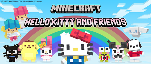 Minecraftסꥪ饯ȤΥDLCHello Kitty and Friends DLCפۿ