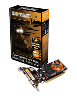 Low Profile1åȻͤZOTACGeForce GT 520ץɤȯ