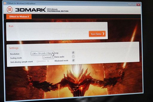 #007Υͥ/COMPUTEXϡ3DMark for Windows 8פΥǥ⤬MSI֡ǸˡѤϤľࡼӡǺ