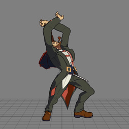 #025Υͥ/ʤΡֻ˽Ф륲॰եåס2ˡGUILTY GEAR Xrd -SIGN-פǼ¸줿֥˥ˤʤꥢ륿3Dեåפ̩