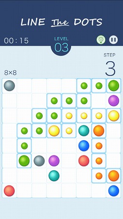 Line The Dots -simple puzzle-