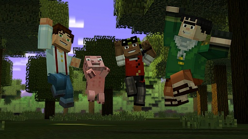 ٤餺졩MinecraftפޤΥɥ٥㡼ˤʤäMinecraft: Story Modeפӥ塼