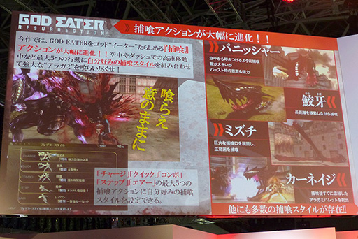  No.004Υͥ / TGS 2015ǤإǡѤֽפޤ뤴θǡפۿȯɽGOD EATER RESURRECTIONץơݡ