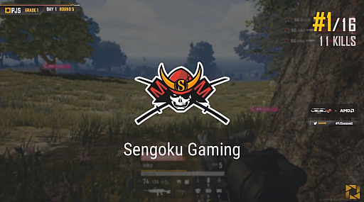 #007Υͥ/PUBG JAPAN SERIESSeason5 Grade1 Day1ݡȡϡ2Ϣɥ󾡤Sengoku Gaming̥