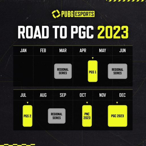 PUBGסeݡGlobal PUBG Esports2023ǯξܺ٤