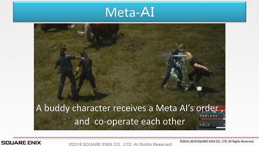  No.007Υͥ / GDC 2018FFXVΥAIϡȯιˤɤޤ줿ΤܤΥAIͼԤ롤FFXVAI