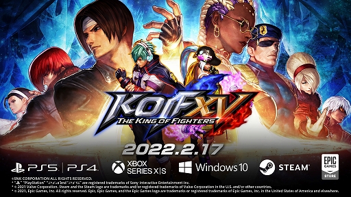 THE KING OF FIGHTERS XVפȯ2022ǯ217˷ꡣǿȥ쥤顼