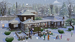 The Sims 4 Snowy Escape