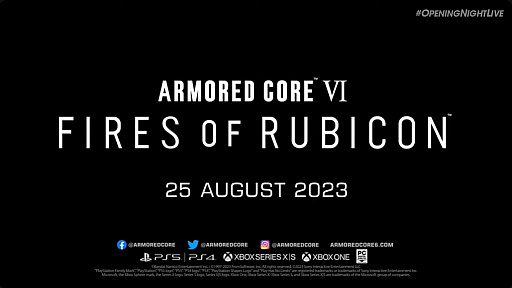  No.001Υͥ / ARMORED CORE VIgamescomǥȥ쥤顼2˵äƤϤǤƤ뤫쥤