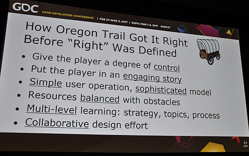 GDC 2017ϳȯԤǽζѥOregon Trailפ̤