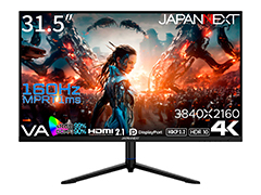 4K160Hzɽб31.5VAվޡǥץ쥤JAPANNEXT顣4K144HzIPSվǥƱȯ