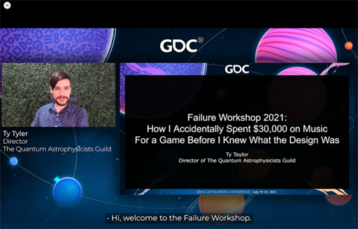 GDC 2021ϺǯFailure WorkshopäƤԼֺΥȺǹΥȥפɾꥺॲˡäΤ